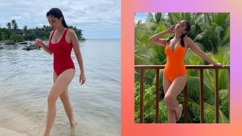 PHOTOS Heaven Peralejo in Stylish One Piece Swimsuits